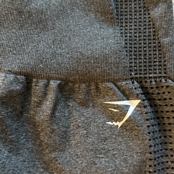 Gymshark Vital Seamless Leggings in Gray Marl, Medium - Picture 3 of 5